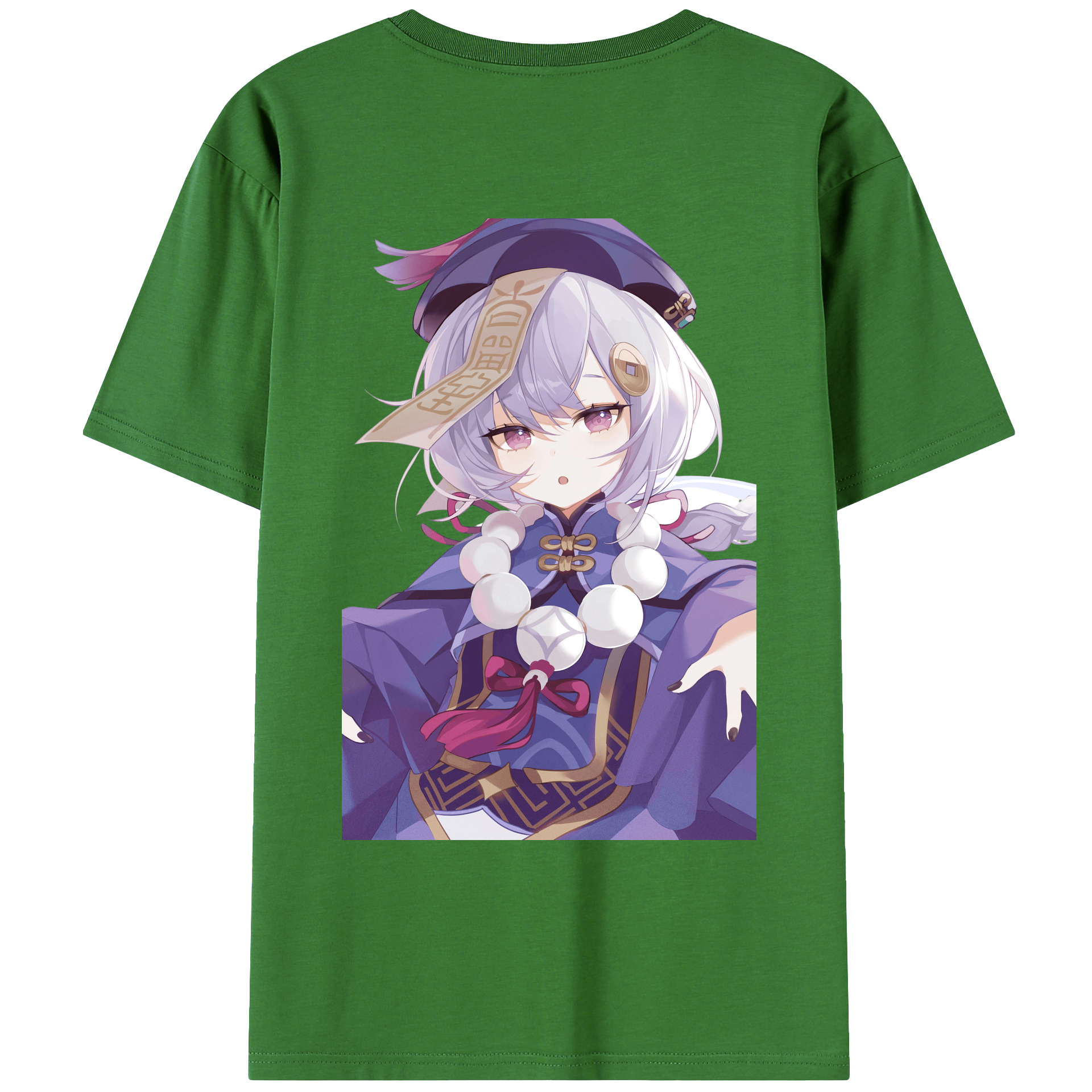 げんし神 七七 なな  genshin Nana レディース半袖Tシャツ(バックプリント)